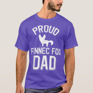 Mens Cute Fennec Fo Dad Proud Fennec Fo Dad  T-Shirt