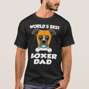 Mens Cute Funny Worlds Best Boxer Dad T-Shirt