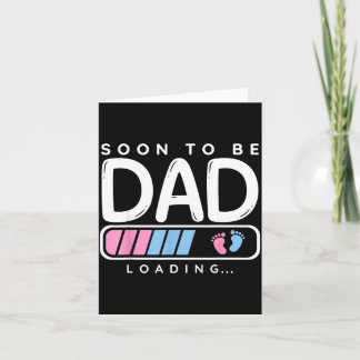Mens Cute Soon to Be Dad Funny New Dad Pregnancy Card