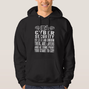 Mens Cyber Security Expert for White Hat Hacker De Hoodie