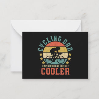 Mens Cycling Dad Bike Rider & Cyclist Father's Day Card