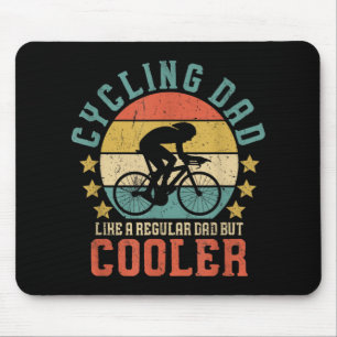 Mens Cycling Dad Bike Rider & Cyclist Father's Day Mouse Mat