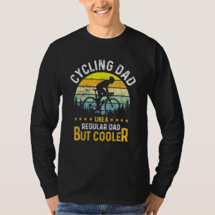 Mens Cycling Dad Like A Regular Dad But Cooler Bic T-Shirt