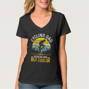 Mens Cycling Dad Like A Regular Dad But Cooler Bic T-Shirt