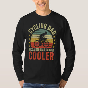 Mens Cycling Dad Like A Regular Dad But Cooler Fat T-Shirt