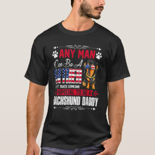 Mens Dachshund Weenie Wiener Doxie Sausage Dog Dad T-Shirt