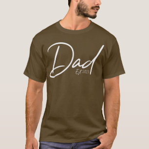 Mens Dad 2023 Promoted To Daddy 2023 Pregnancy Ann T-Shirt