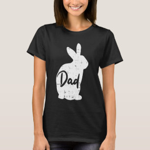 Mens Dad Bunny Easter Day Cute Rabbit Daddy Papa F T-Shirt