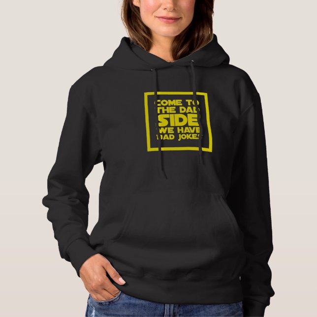 Men's  Dad  Come To Dad Side  Bad Jokes Tee (Front)