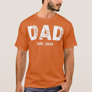 Mens Dad established 2019 Daddy est 2019 gifts T-Shirt