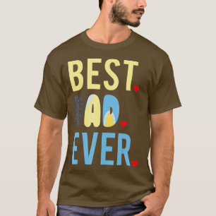Mens Dad Fathers Day Best Dad Ever 2021 1 T-Shirt