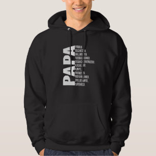 Mens Dad Father's Day Best Dad Expectant Father So Hoodie