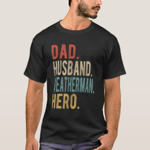 Mens Dad Husband Weatherman Hero T-Shirt