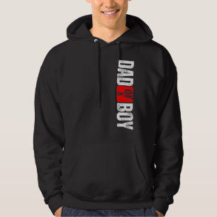 Mens Dad Of A Boy Hoodie