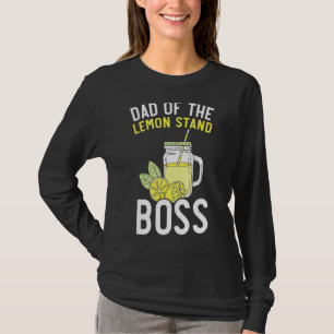 Mens Dad Of The Lemon Stand Boss Lemon Fruit Busi T-Shirt