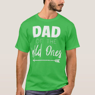 Mens Dad Of The Wild Ones Father Couples s T-Shirt
