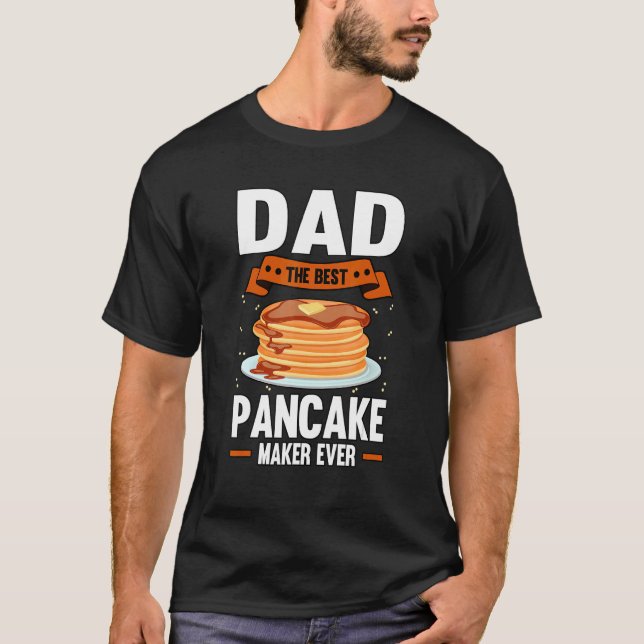 Mens Dad Pancake Maker T-Shirt (Front)