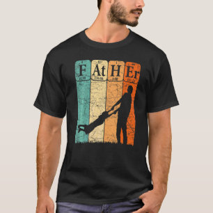 Mens Dad Periodic Table Elements Father's Day Nerd T-Shirt