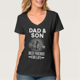 Mens Dad & Son Best Friends For Life Son T-Shirt