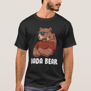Mens Dada Bear - Dad Kids Daughter Son Papa Bear T-Shirt