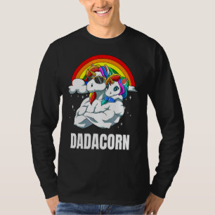 Mens Dadacorn Father Daughter Unicorns 1 T-Shirt