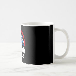 Mens dadasaurus t rex dinosaur fathers day 4th of coffee mug