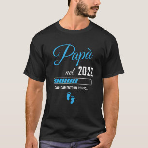 Mens Daddy 2022 Loading Newborn Pregnant Pregnancy T-Shirt