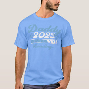 Mens Daddy 2023 Pregnancy Reveal First time Dad T-Shirt