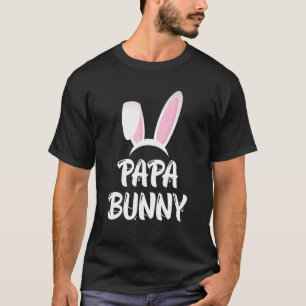 Mens Daddy Bunny Papa Bunny T-Shirt