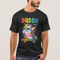 Mens Daddy Of The Birthday Princess Dabbing Unicor