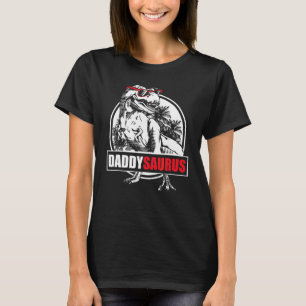 Mens Daddysaurus Rex Dinosaur  Daddy Saurus Father T-Shirt