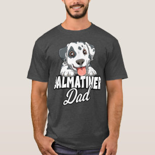 Mens Dalmatian dad for a Dog owner Dalmatian owner T-Shirt