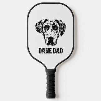Mens Dane Dad - Great Dane Dad Pickleball Paddle