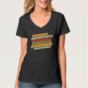 Mens  Dappy Retro Vintage Stepdad Stepfather T-Shirt