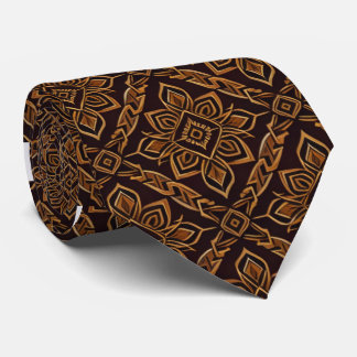 Men's dark toned neck tie