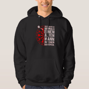 Mens Dart Saying Dart Player Grandpa Hoodie