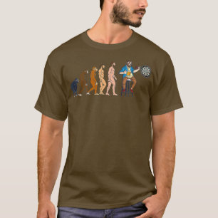Mens Darts evolution new edition dartboard big T-Shirt