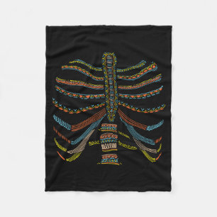 Mens Day Of The Government Agencyd Flowers Fleece Blanket