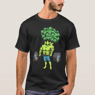 Mens Deadlift Brocolli Muscle Building Lift Everyt T-Shirt