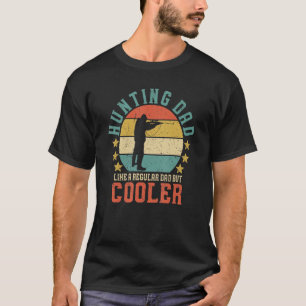 Mens Deer Hunting Dad Vintage Funny Rifle Elk Hunt T-Shirt