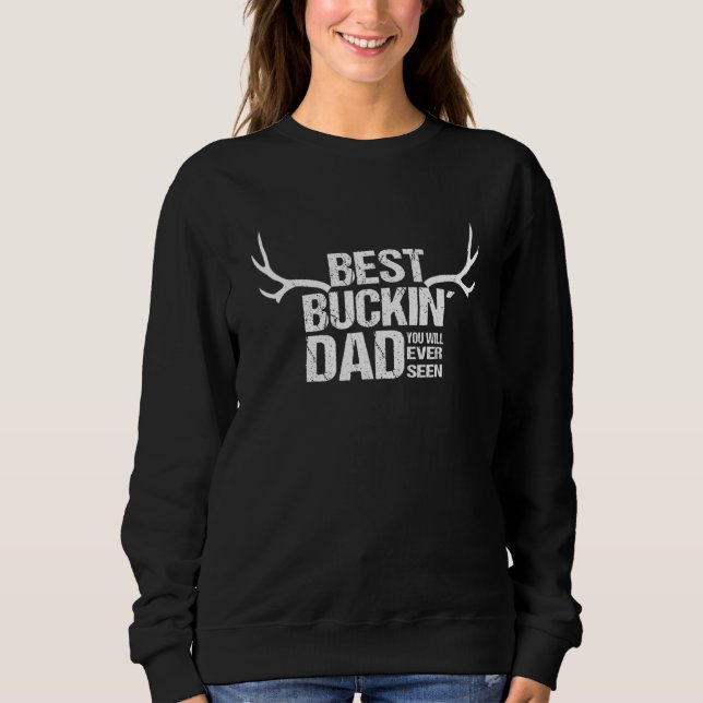 Mens Deer Hunting Design Deerhunter Sweatshirt (Front)