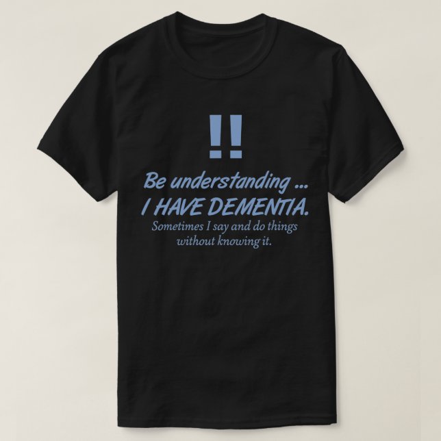 Mens Dementia Alzheimer Warrior Patients Brain Dis T-Shirt (Design Front)