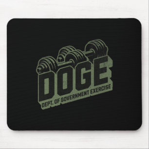 Mens Department Of Government Exercise Doge Premiu Mouse Mat