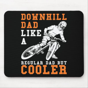Mens Dh Dad Gift Mtb Bike Downhill And Mountain Bi Mouse Mat