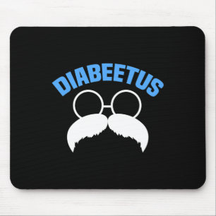 Mens Diabeetus Fun Diabetes Awareness Diabetic Bea Mouse Mat