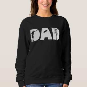 Mens Disc Golf Dad Sport Frolf Frisbee 70s 80s 1 Sweatshirt