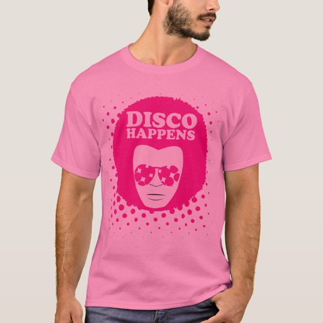 Men's Disco Happens T-Shirt (Front)