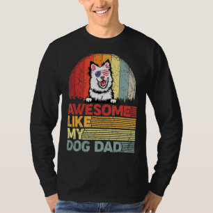 Mens Distressed American Eskimo Awesome Like My Do T-Shirt