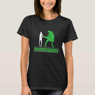 Mens Divorcesaurus Divorce Party Divorcing Split S T-Shirt