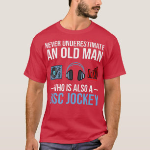 Mens DJ Disc Jockey Audio Engineer Sound Guy Music T-Shirt